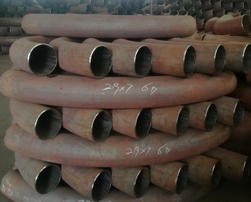 90Deg Astm A234 Wpb الكربون الصلب بيند مواسير قابلة للطرق 3D 5D غير قابلة للصدأ